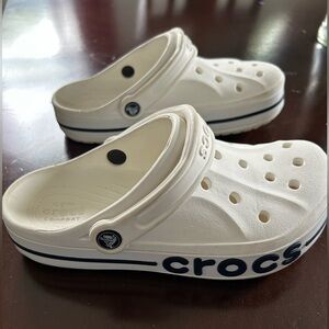 White Crocs